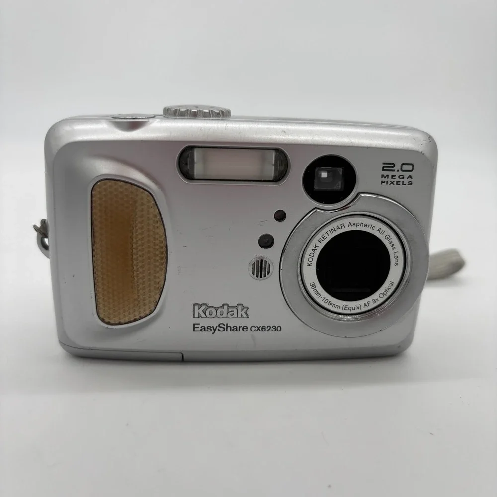 Kodak EasyShare CX6230 2.0MP Digital Megapixel Compact Silver Camera- Parts only